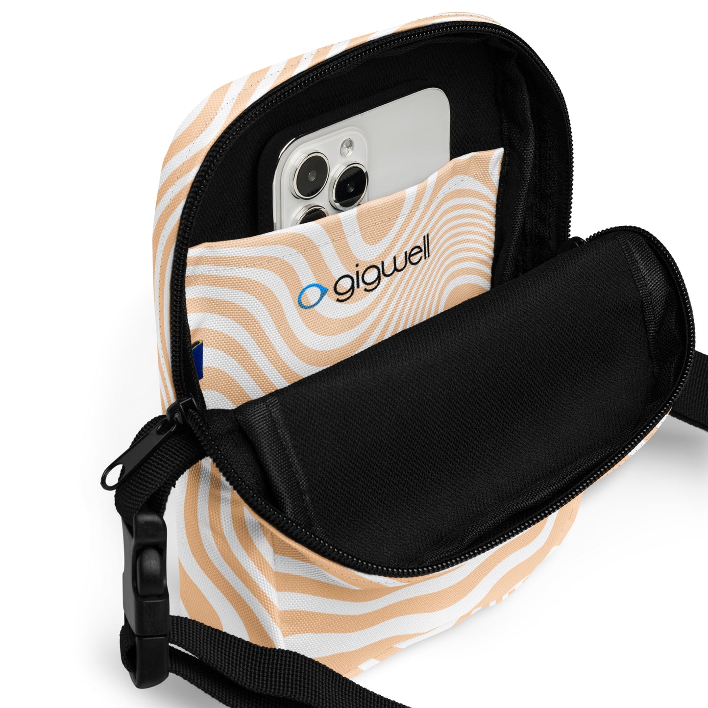 Bass Waves crossbody bag